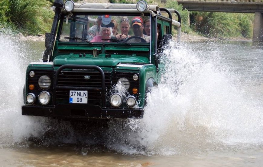 Antalya Super Combo Tour With Rafting, Jeep Safari, Quad Biking & Zipline