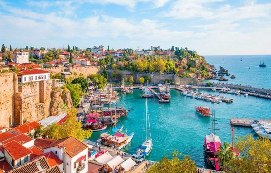 Antalya Sightseeing City Tour with Olympos Cable Car, Boat Trip & Waterfall
