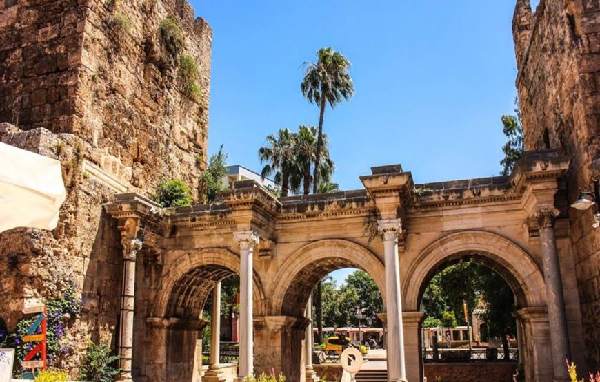 Antalya Sightseeing City Tour with Olympos Cable Car, Boat Trip & Waterfall