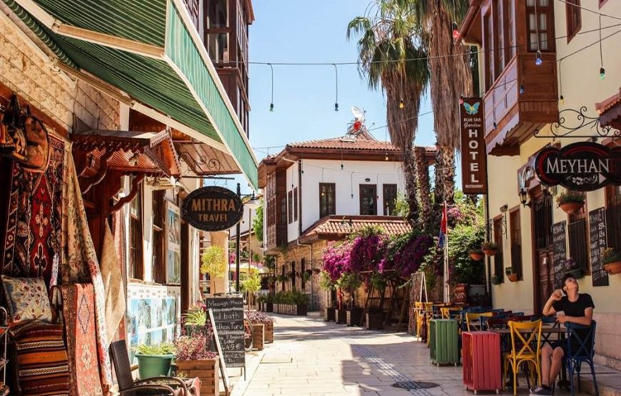 Antalya Sightseeing City Tour with Olympos Cable Car, Boat Trip & Waterfall