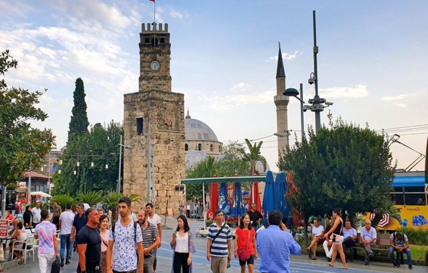 Antalya Sightseeing City Tour with Olympos Cable Car, Boat Trip & Waterfall
