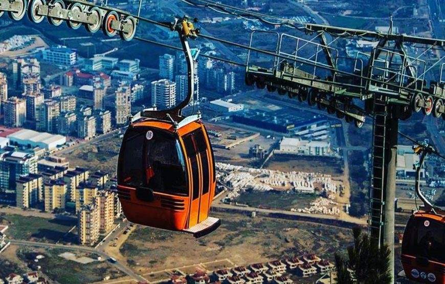 Antalya Sightseeing City Tour with Olympos Cable Car, Boat Trip & Waterfall