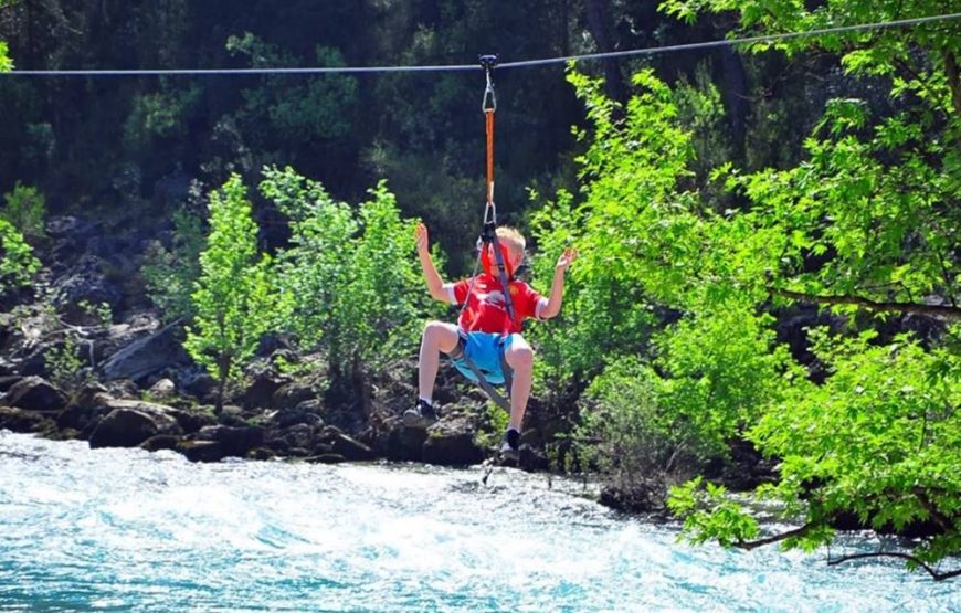 Antalya Super Combo Tour With Rafting, Jeep Safari, Quad Biking & Zipline