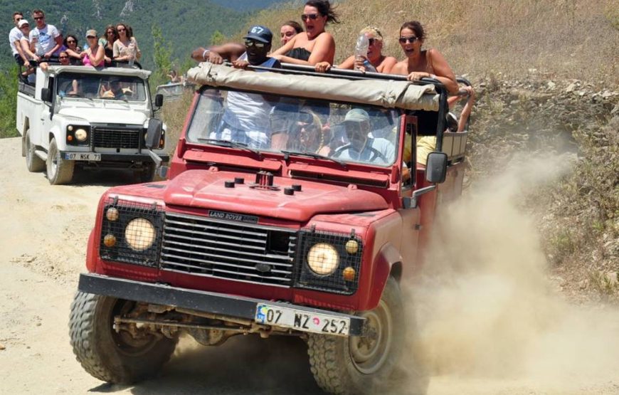Marmaris Jeep Safari Tour With Waterfall & Water Fights