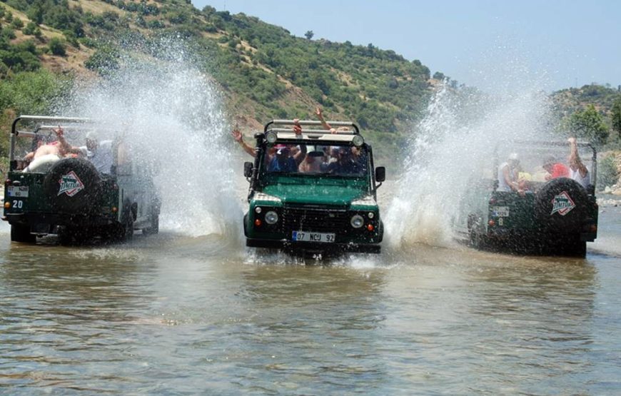 Marmaris Jeep Safari Tour With Waterfall & Water Fights