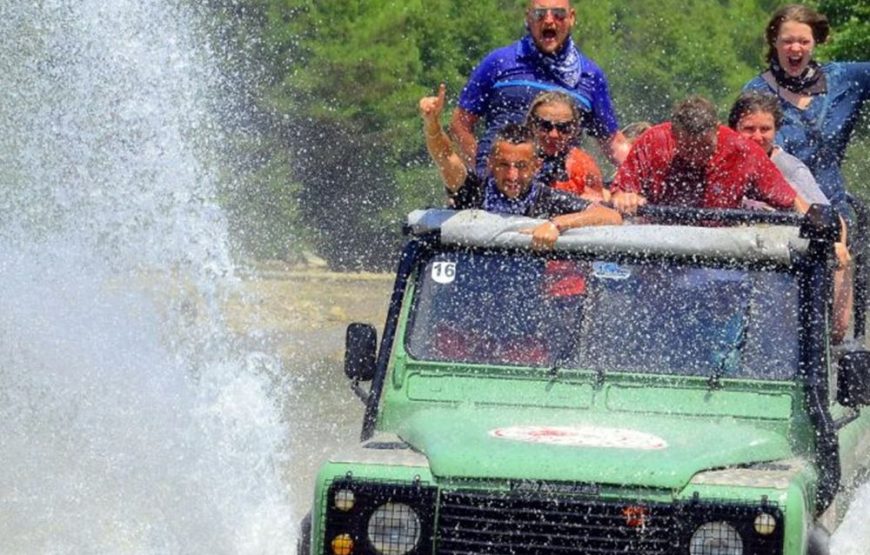 Marmaris Jeep Safari Tour With Waterfall & Water Fights