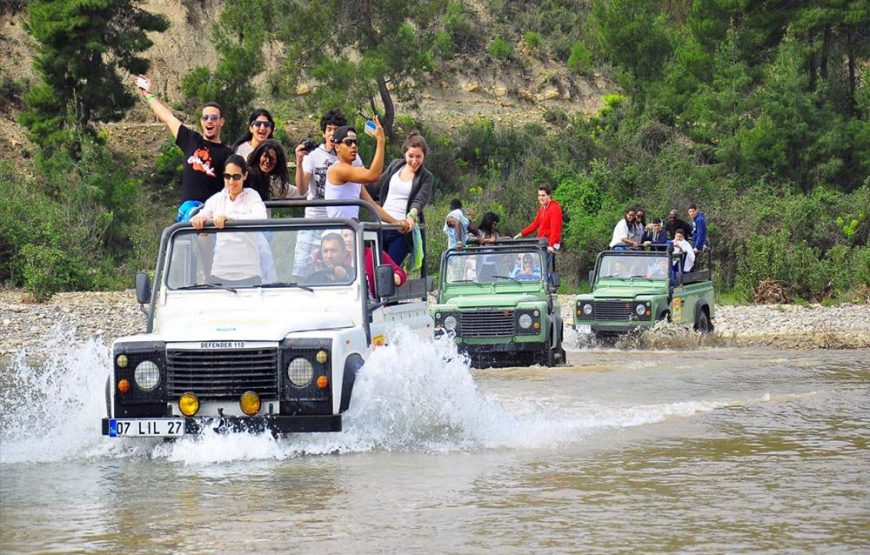 Marmaris Jeep Safari Tour With Waterfall & Water Fights