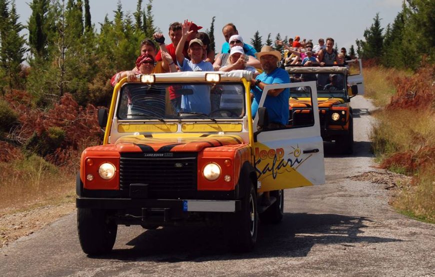 Marmaris Jeep Safari Tour With Waterfall & Water Fights