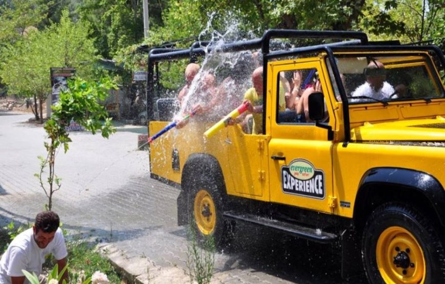 Side Green Canyon Off-Road Jeep Safari Adventure with Lunch