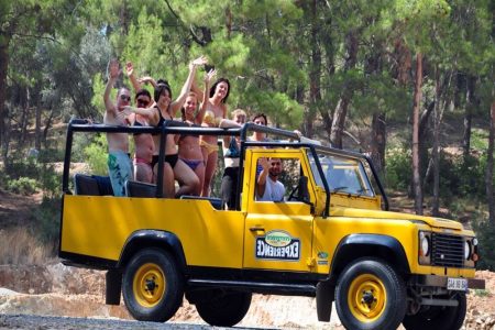 Side Green Canyon Off-Road Jeep Safari Adventure with Lunch