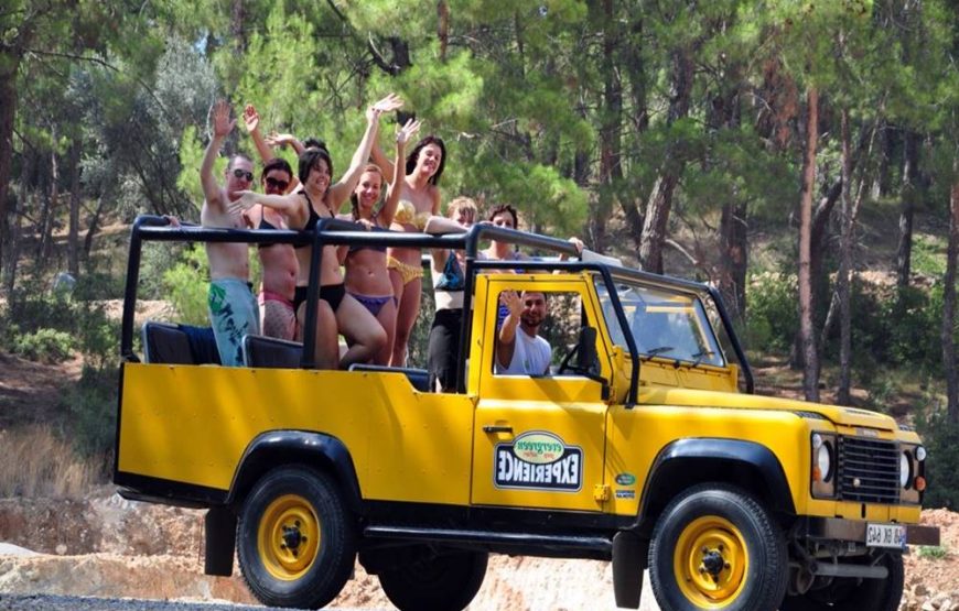 Side Green Canyon Off-Road Jeep Safari Adventure with Lunch