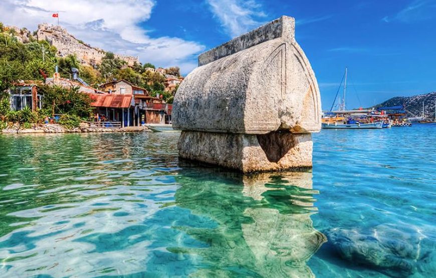 Antalya To Demre,Myra,Kekova With Sunken City Boat Tour & St. Nicolas Church