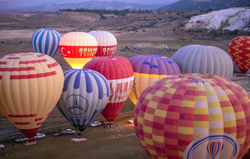 Marmaris Pamukkale Tour With Hot Air Balloon Flight