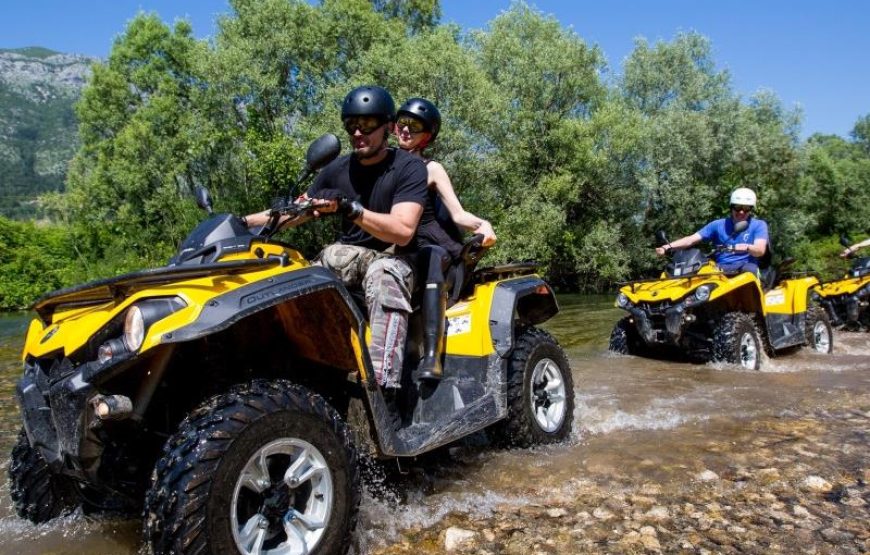 Quad Bike and Rafting in Side