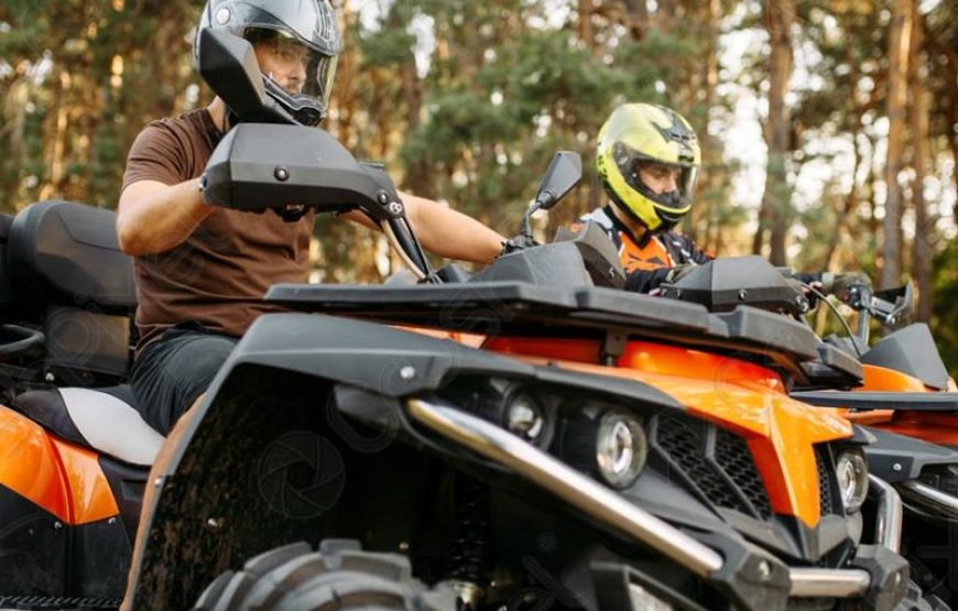 Quad Bike and Rafting in Side