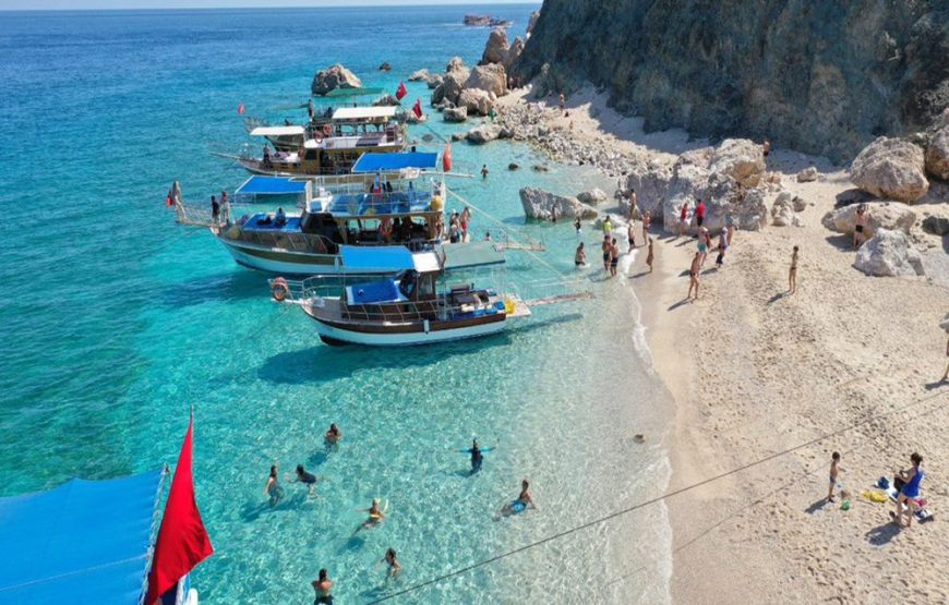Kemer Suluada Island boat trip