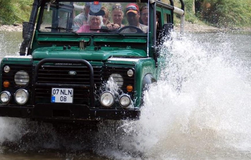 Alanya Super Combo Tour With Rafting, Jeep Safari, Quad Biking & Zipline