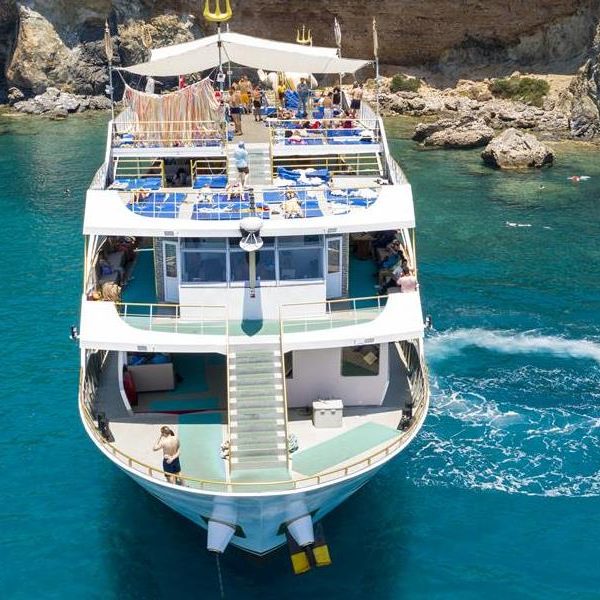 Mega Star boat in Kemer Turkey