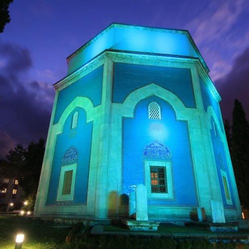 Bursa historic city centre in Turkey
