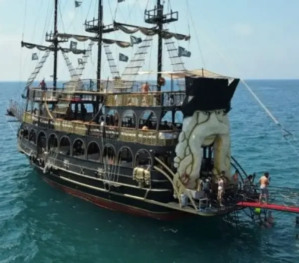 Pirate boat trip from Side