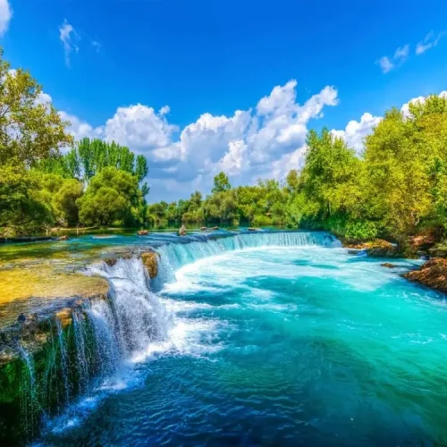 Boat cruise on Manavgat River