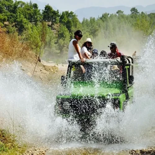 Jeep safari through the countryside in Fethiye
