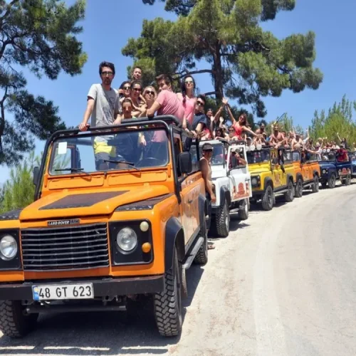 Mountain scenery on a Fethiye jeep safari
