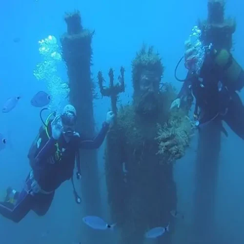 Side scuba diving experience