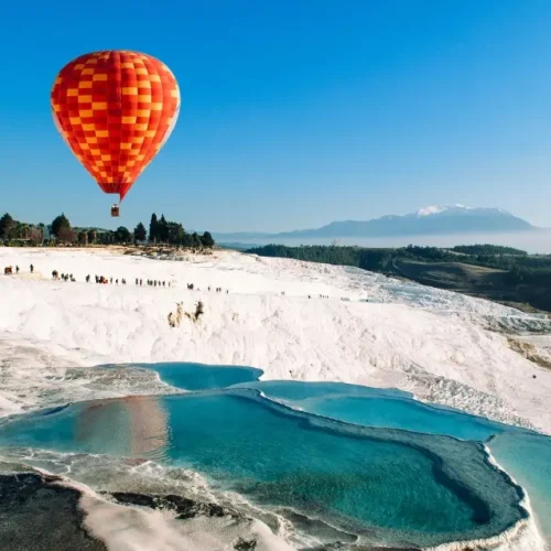 Alanya Pamukkale Tour with hot air balloon