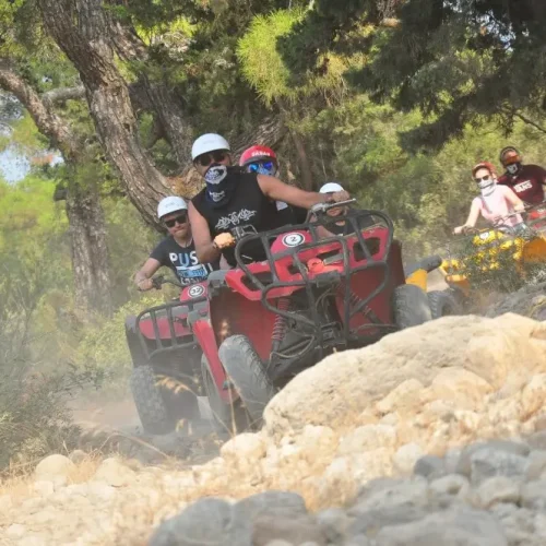 Guided quad biking experience in Kemer Turkey